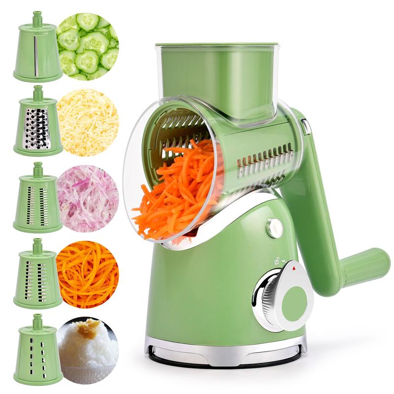 SUSTEAS Handheld Grater, Multifunction Cheese & Vegetable Grater