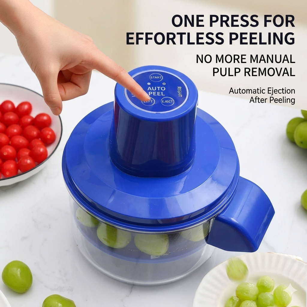 Electric Peeler, Automatic Fruit & Vegetable Peeling Machine