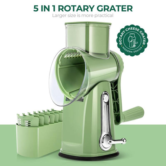 SUSTEAS Handheld Grater, Multifunction Cheese & Vegetable Grater